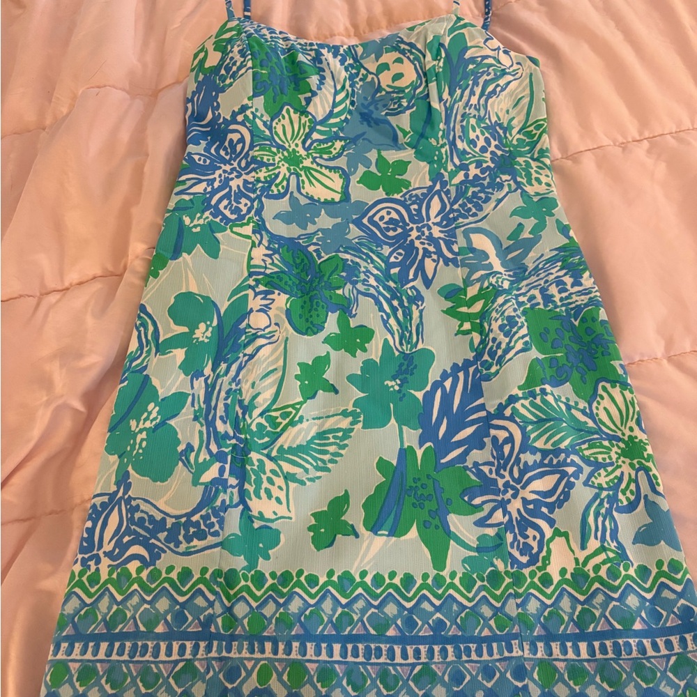 Lilly Pulitzer Shelli shift Boom Croc A Locca